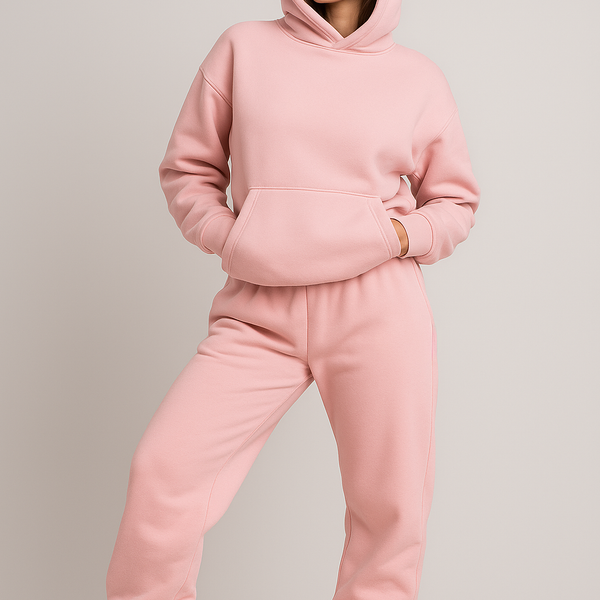 Hoodie Set  Pink